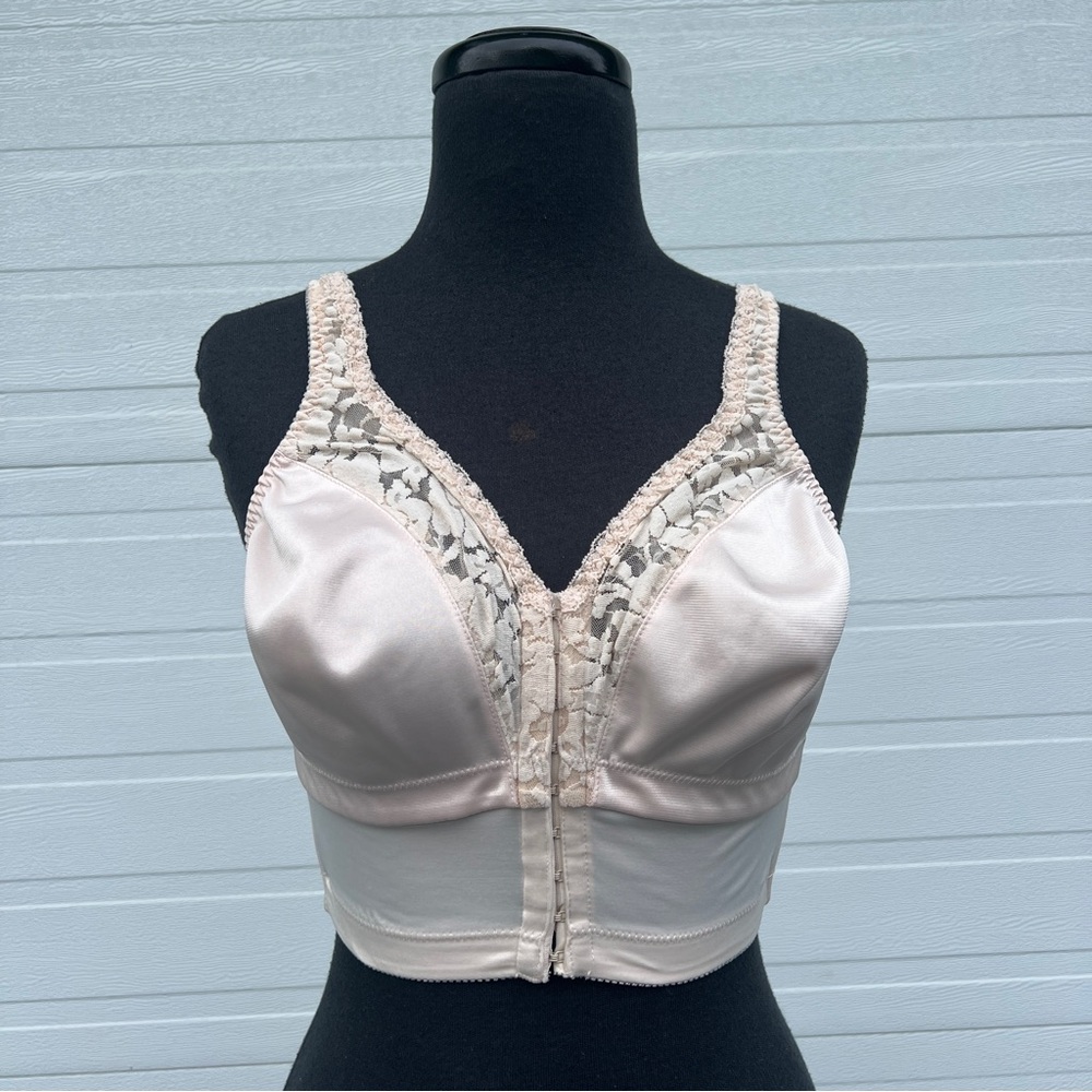 VTG 1960s Warner's Front Close Longline Bra, 38C